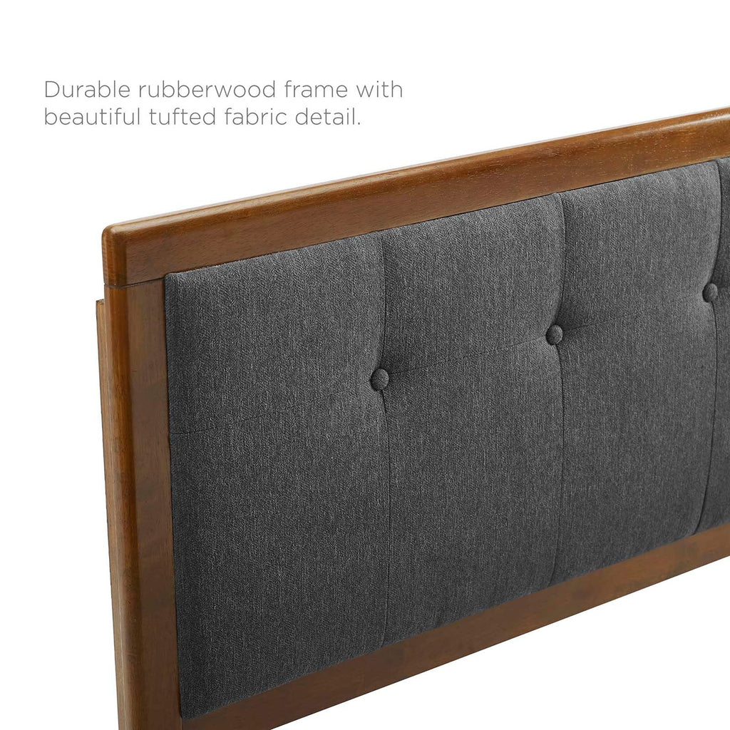 Draper Tufted Fabric and Wood Full Headboard by Modway