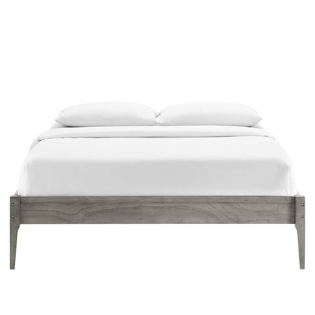 June Wood Queen Platform Bed Frame by Modway