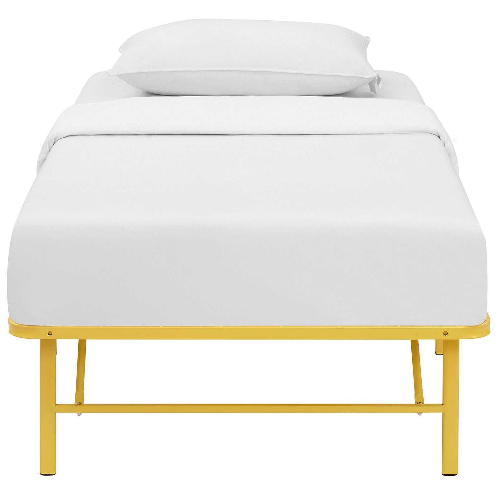 Horizon Stainless Steel Twin Bed Frame by Modway