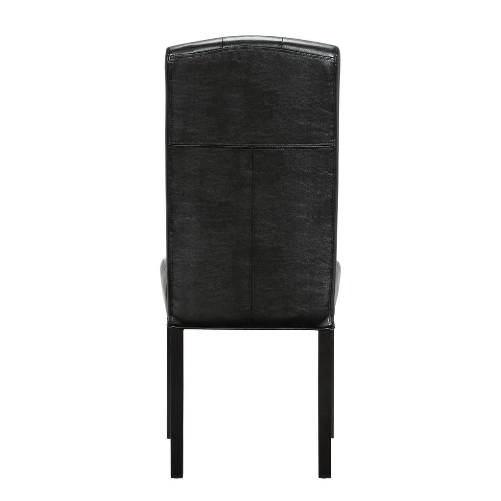 Perdure Vinyl Dining Chairs Set of 2 by Modway