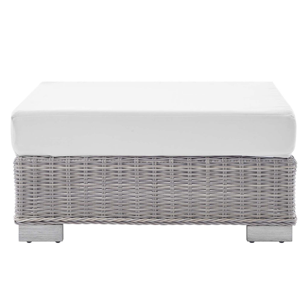 Conway Sunbrella¨ Outdoor Patio Wicker Rattan Ottoman by Modway