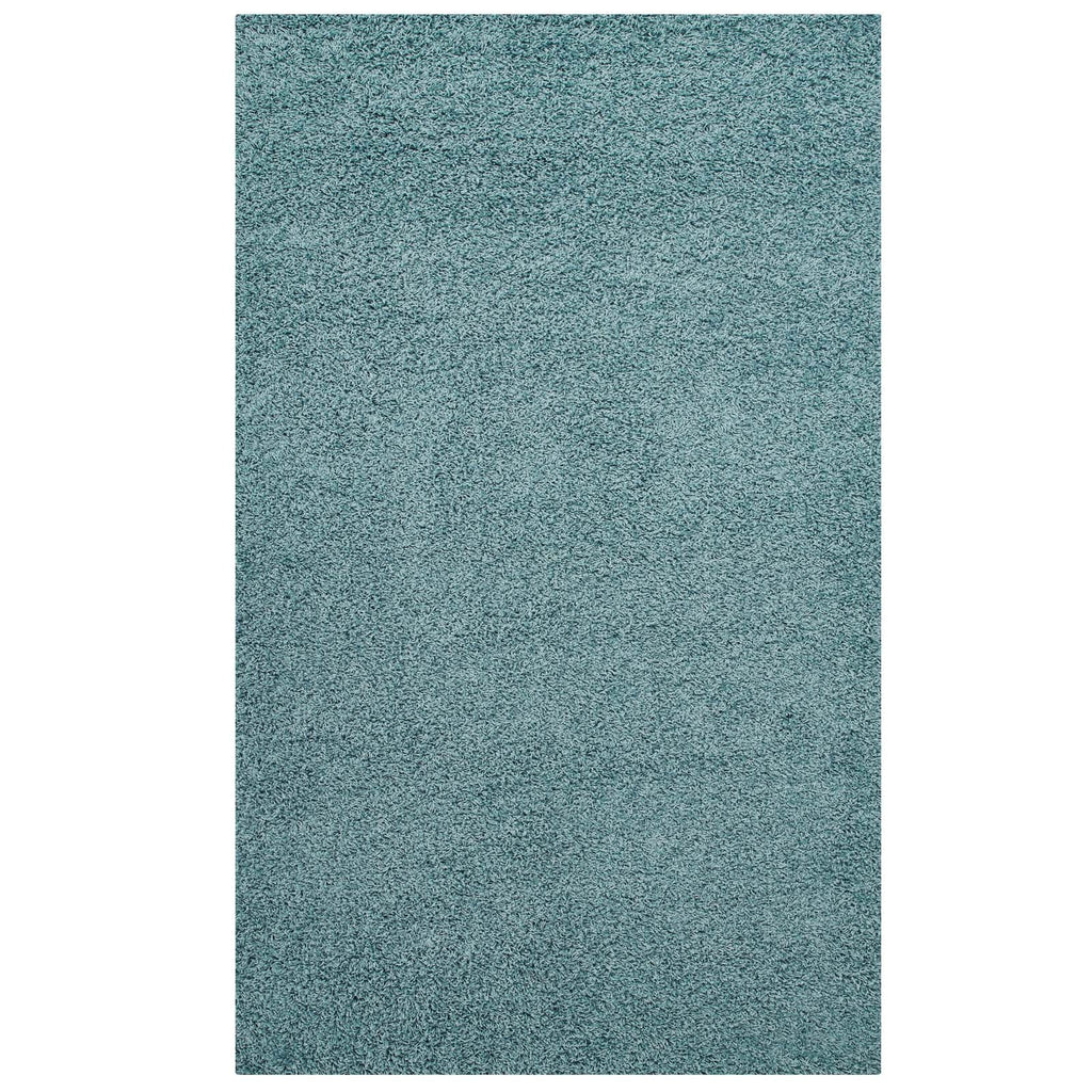 Enyssa Solid 5x8 Shag Area Rug by Modway