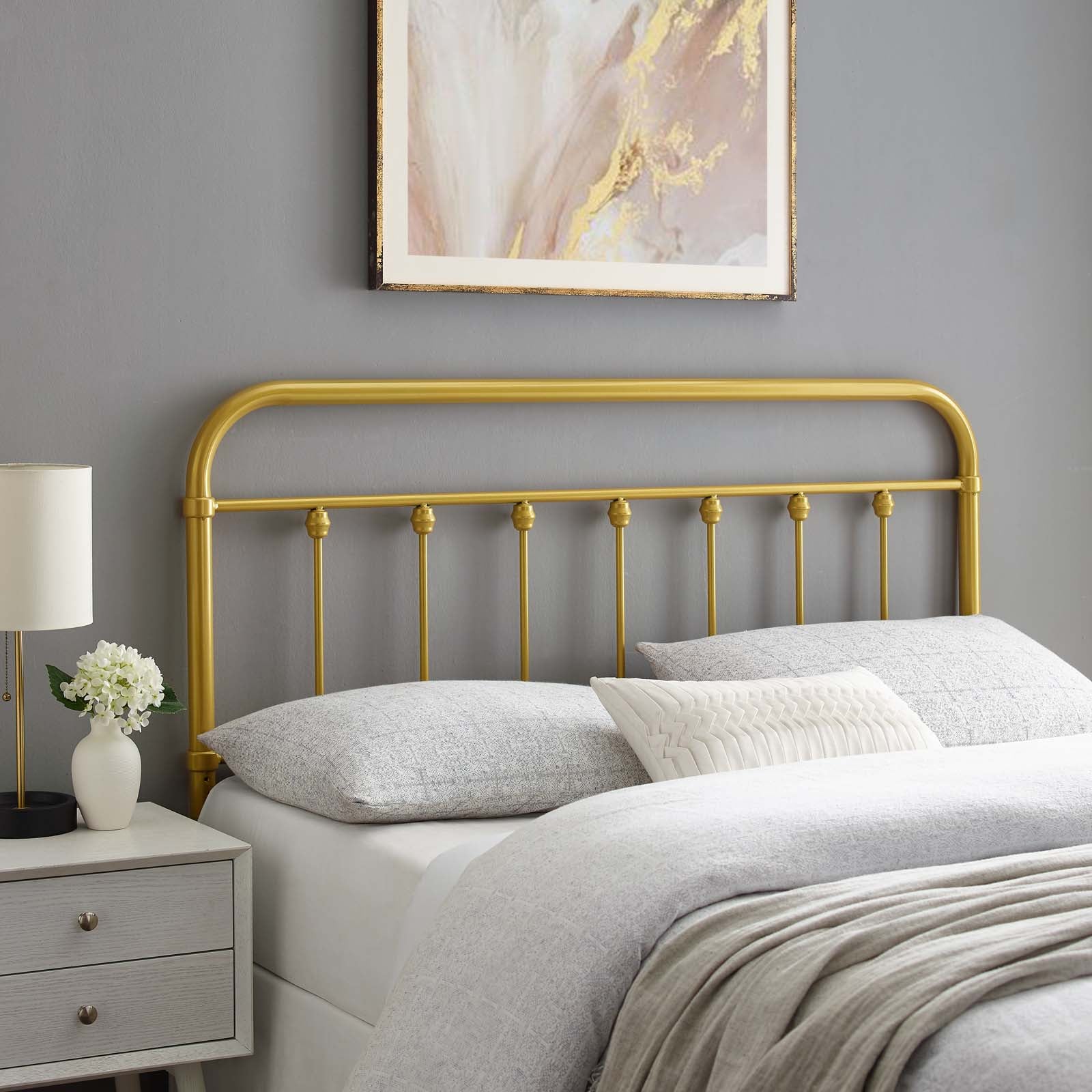 Sage Metal Queen Headboard by Modway