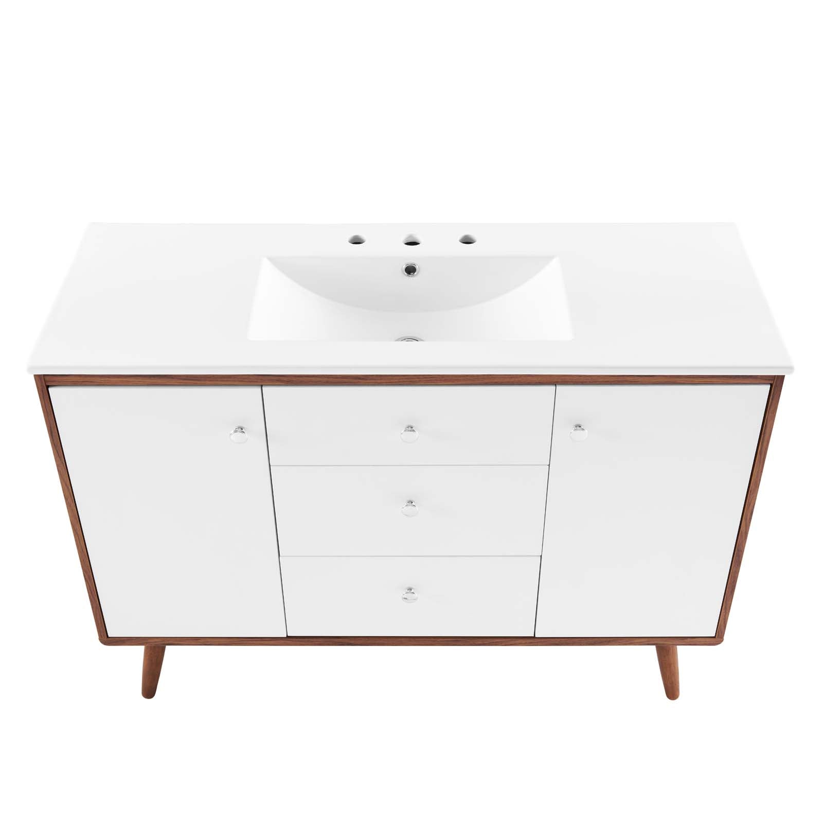 Transmit 48" Single Sink Bathroom Vanity by Modway
