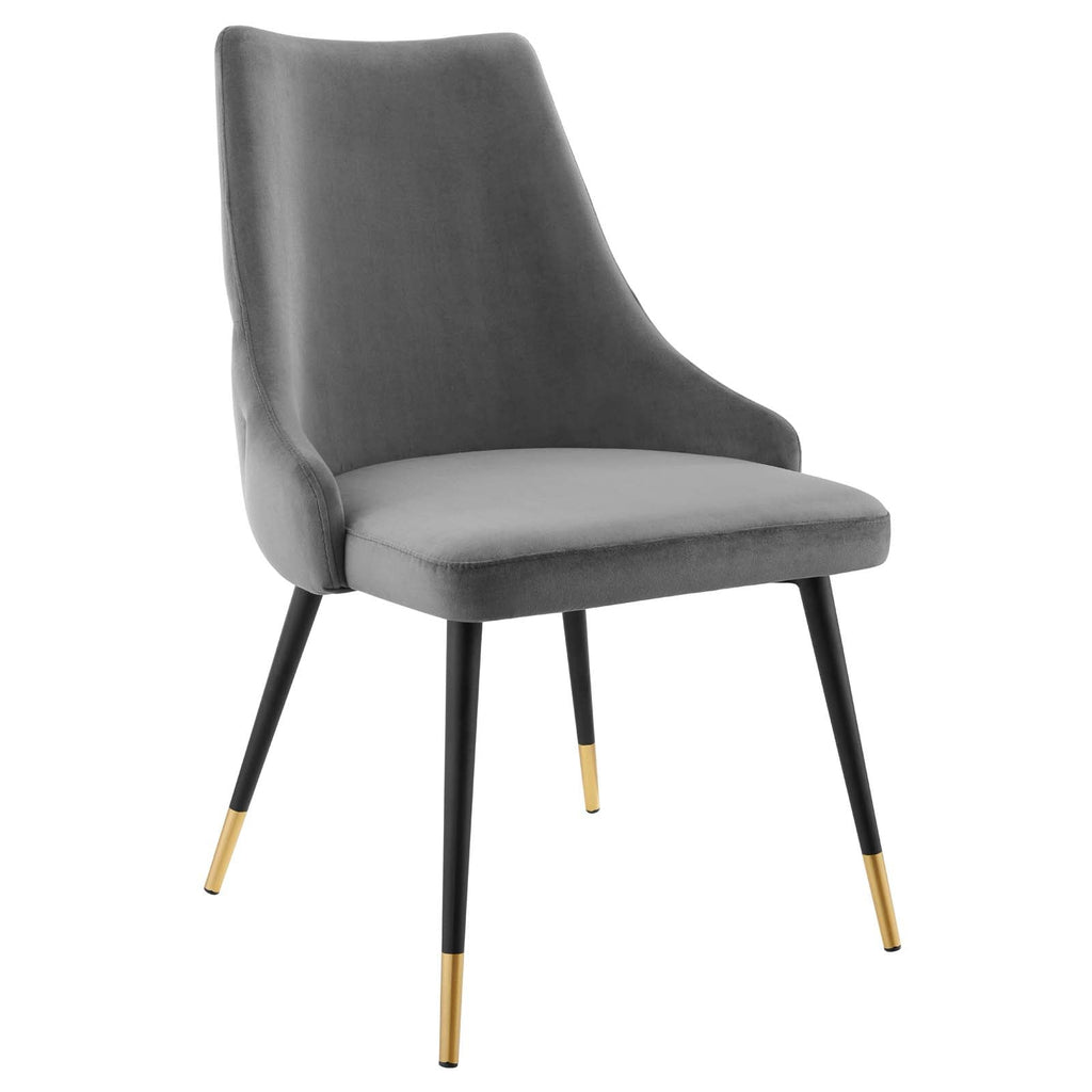 Adorn Performance Velvet Dining Side Chair Set of 2 by Modway