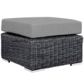 Summon Outdoor Patio Sunbrella¨ Ottoman by Modway