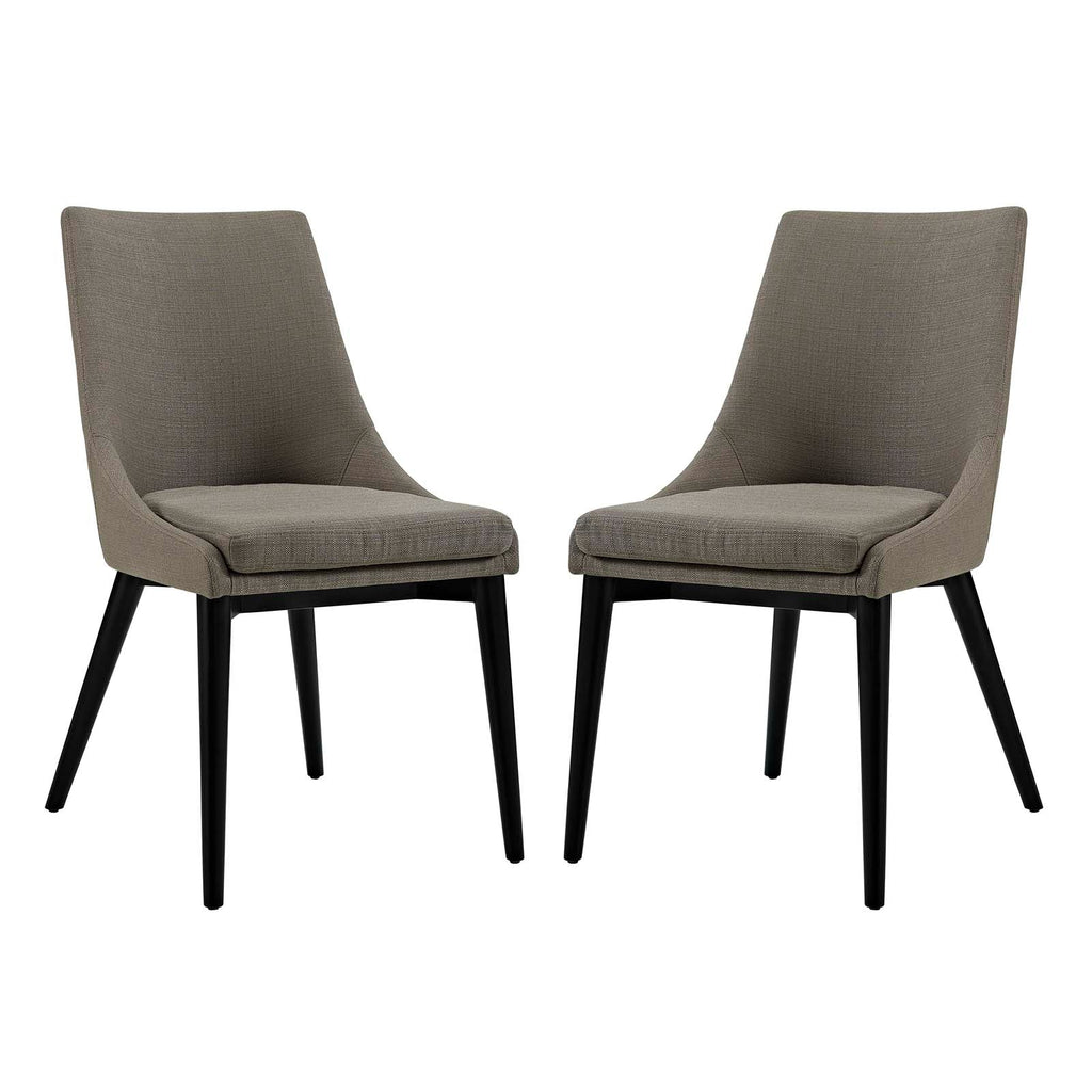 Viscount Fabric Dining Side Chair Set of 2 by Modway