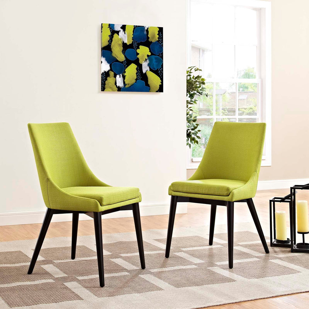 Viscount Fabric Dining Side Chair Set of 2 by Modway