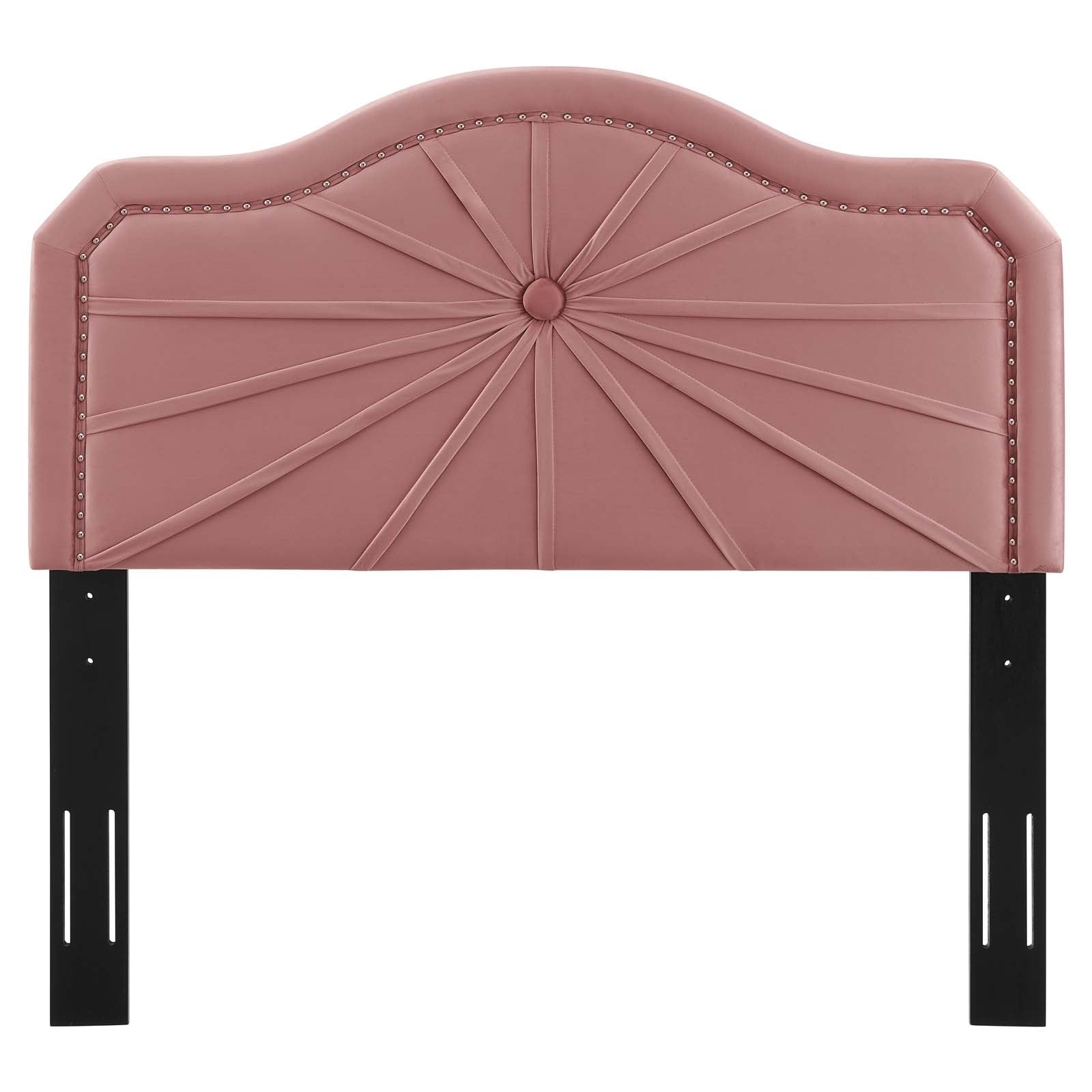 Kristin Pleated Performance Velvet King/California King Headboard by Modway