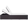 Convene Double Outdoor Patio Chaise by Modway
