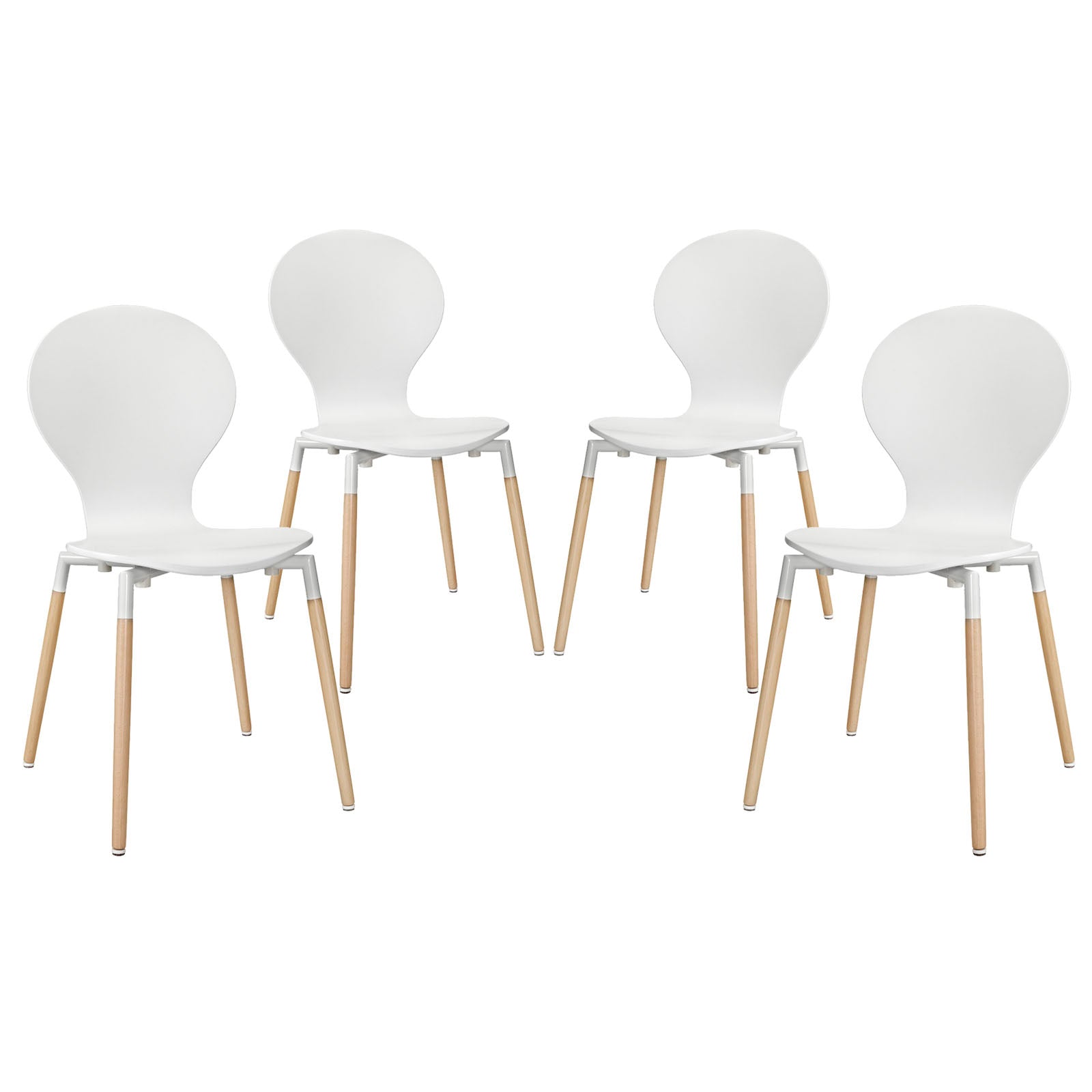 Path Dining Chair Set of 4 by Modway