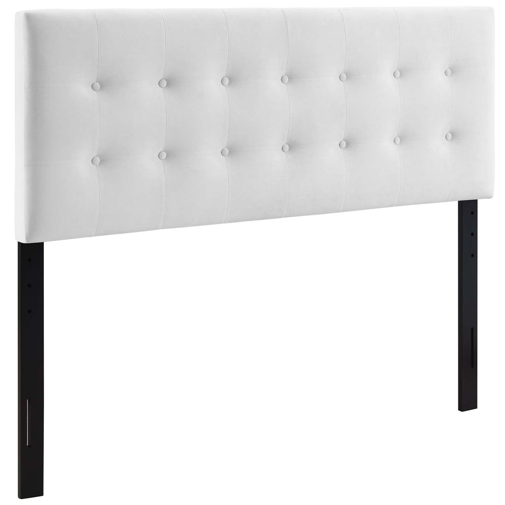 Emily Biscuit Tufted Performance Velvet Queen Headboard by Modway
