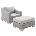 Conway Sunbrella¨ Outdoor Patio Wicker Rattan 2-Pi