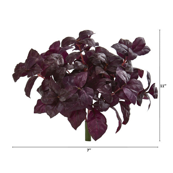 11" Basil Artificial Plant (Set of 6)