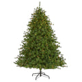 7' Colorado Mountain Pine Artificial Christmas Tree w/ 450 Clear Lights