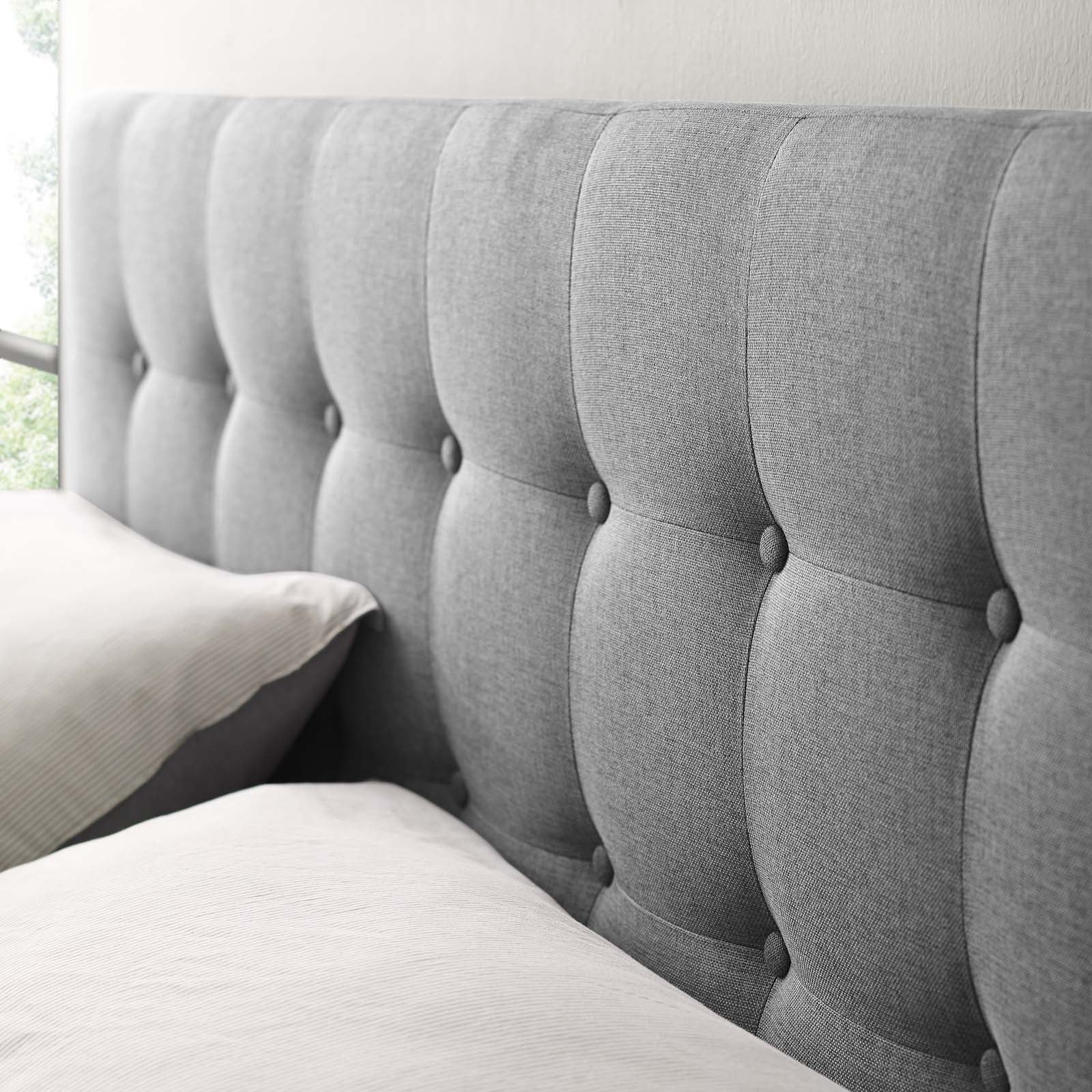 Emily Upholstered Fabric Queen Headboard by Modway