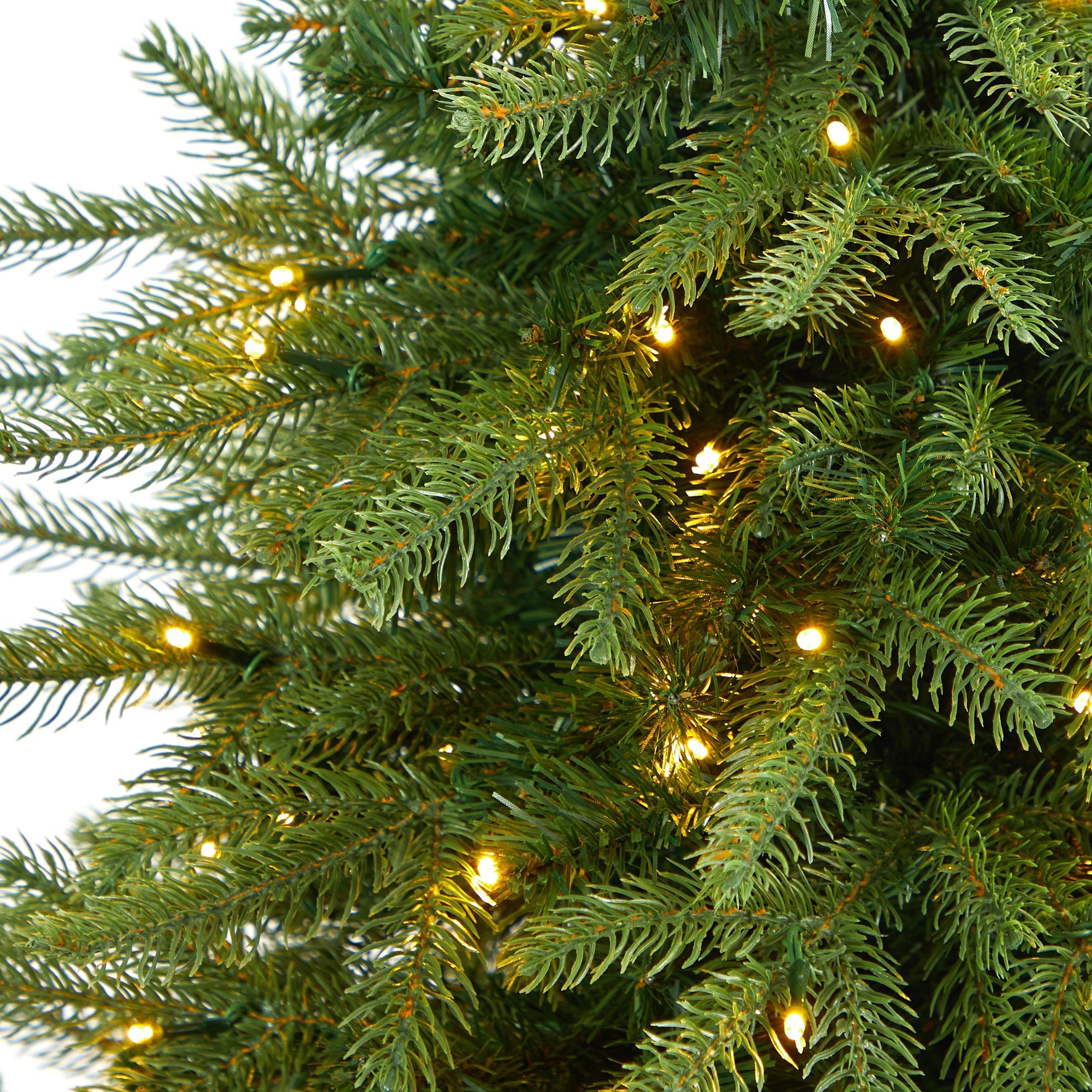57' Vancouver Fir 'Natural Look' Artificial Christmas Tree w/ 250 Clear LED