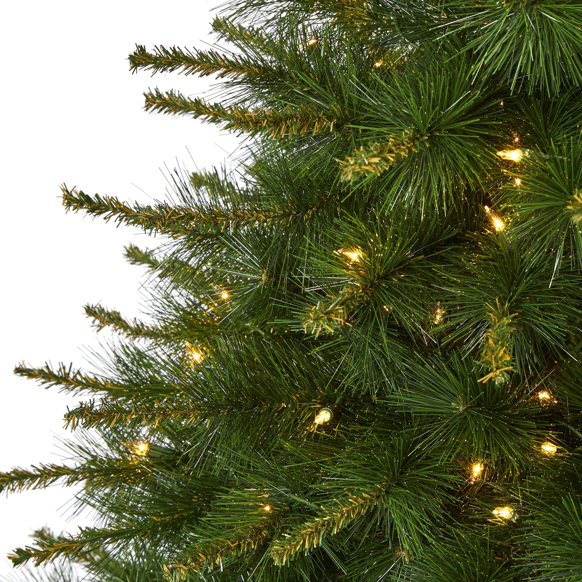5' New England Pine Artificial Christmas Tree with 200 Clear Lights