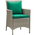 Conduit Outdoor Patio Wicker Rattan Dining Armchair by Modway