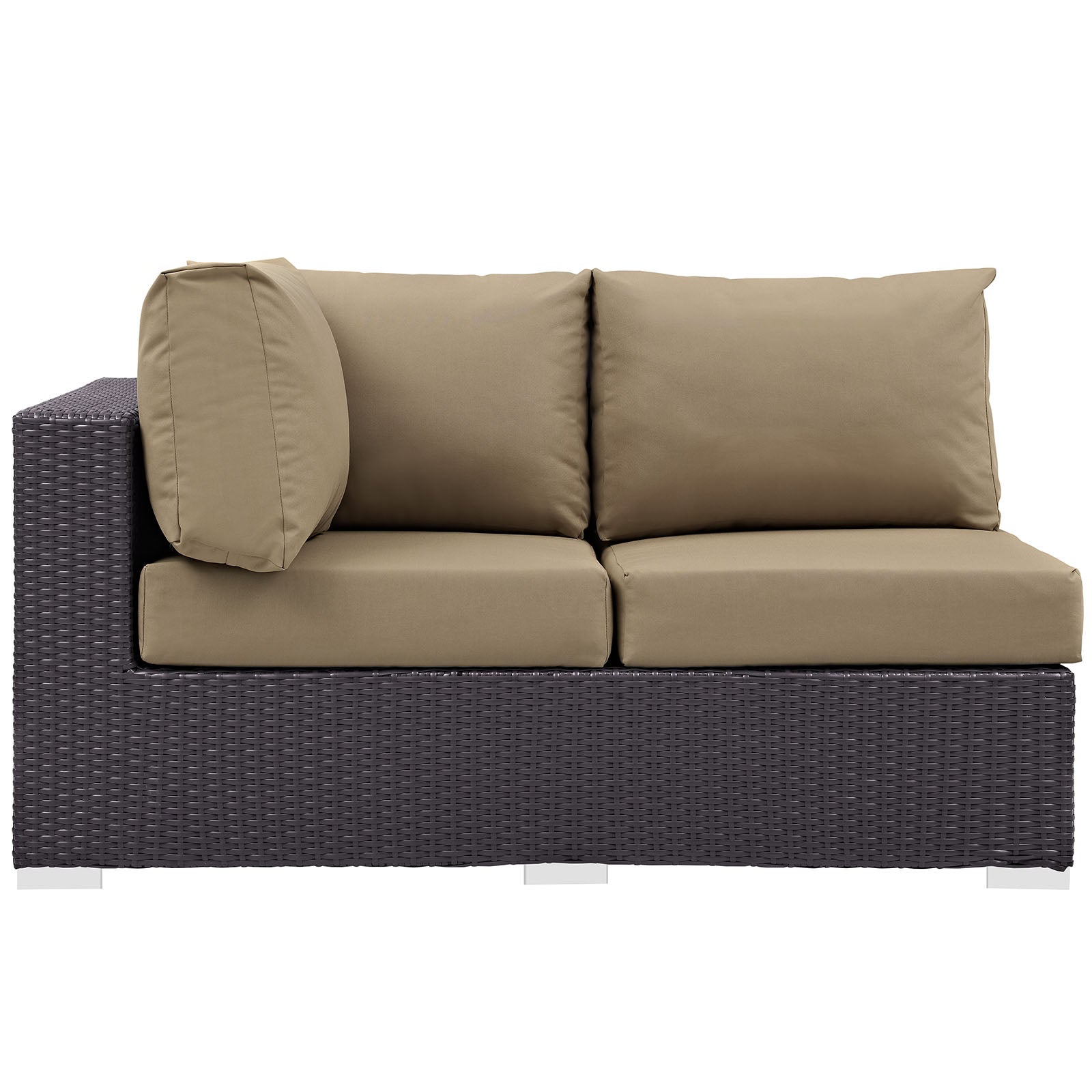 Convene Outdoor Patio Left Arm Loveseat by Modway