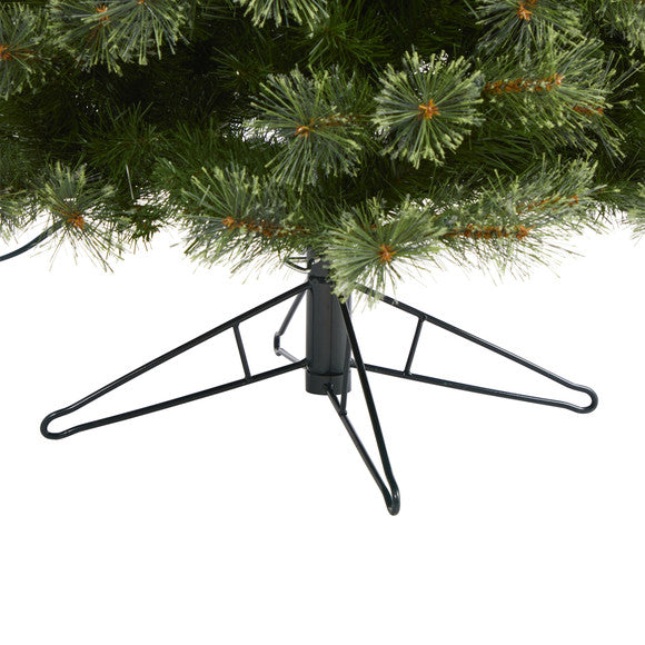 6.5' Cashmere Slim Artificial Christmas Tree with 350 Warm White Lights