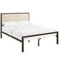 Mia Fabric Full Bed by Modway