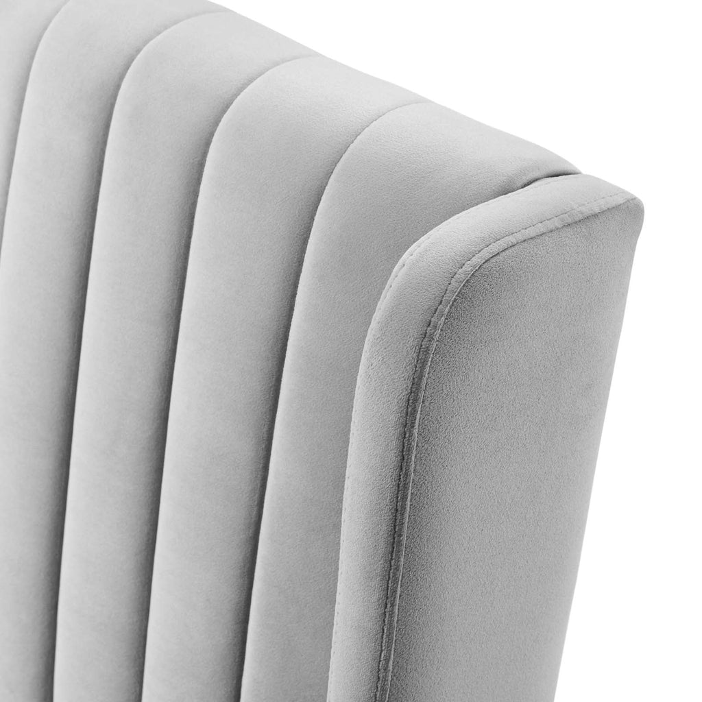 Renew Parsons Performance Velvet Dining Side Chairs Set of 2 by Modway
