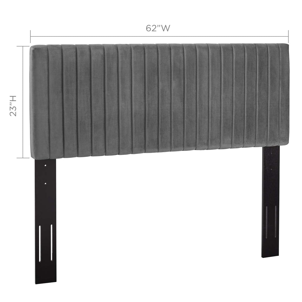 Keira Performance Velvet Full / Queen Headboard by Modway