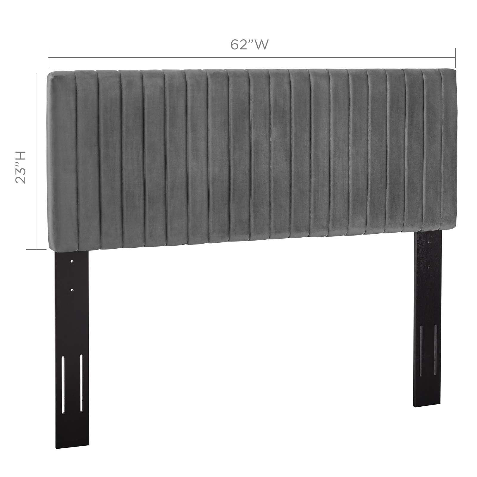 Keira Performance Velvet Full / Queen Headboard by Modway
