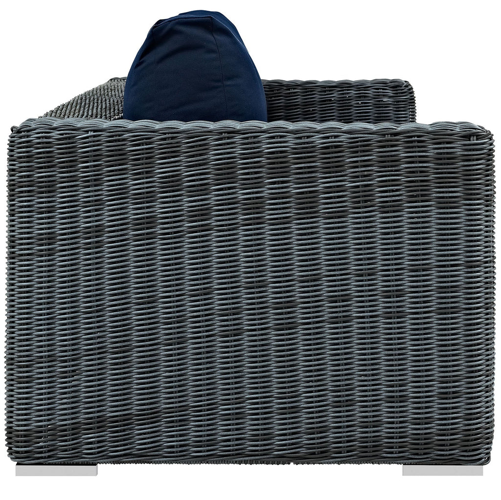 Summon Outdoor Patio Sunbrella¨ Sofa by Modway