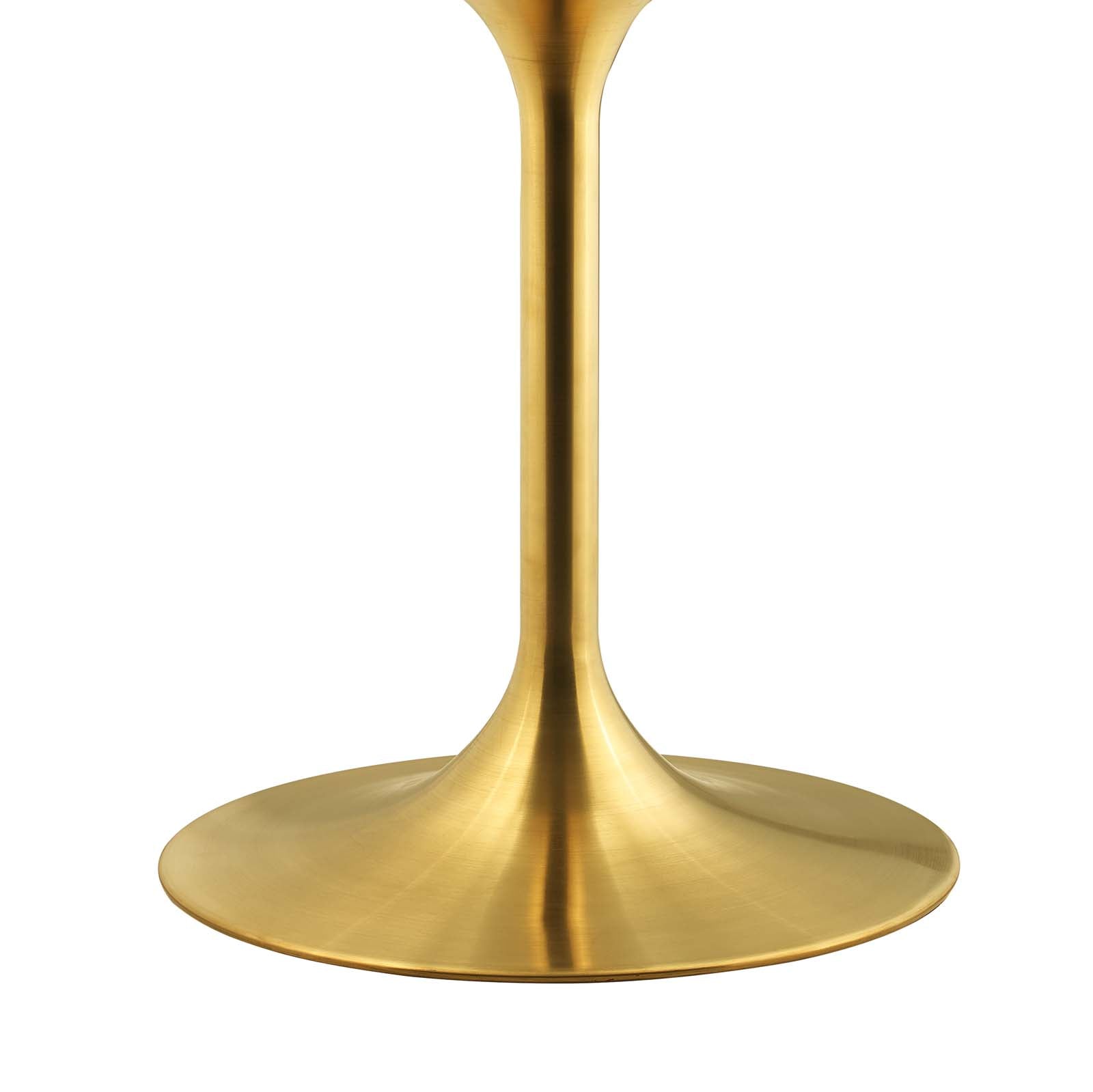 Lippa 40" Round Faux Marble Dining Table by Modway