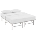 Horizon Stainless Steel Queen Bed Frame by Modway