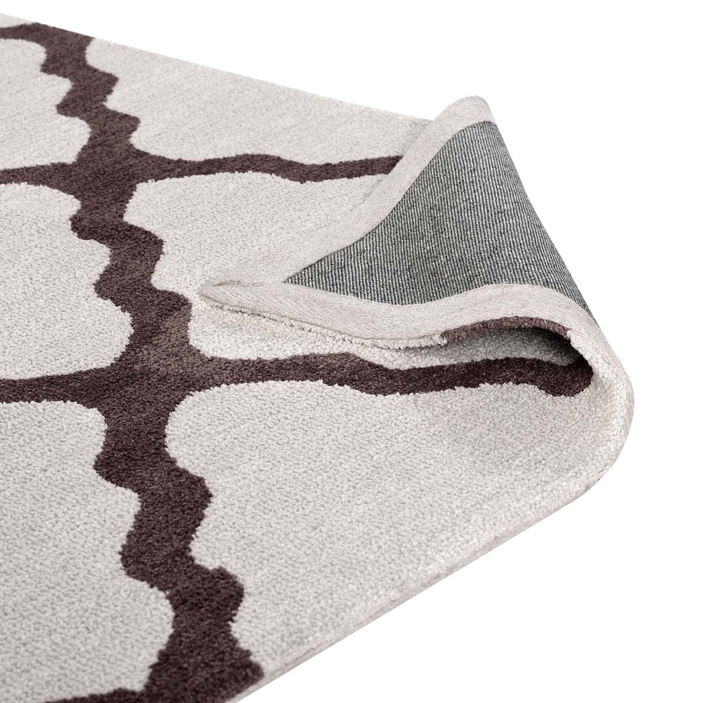 Marja Moroccan Trellis 5x8 Area Rug by Modway