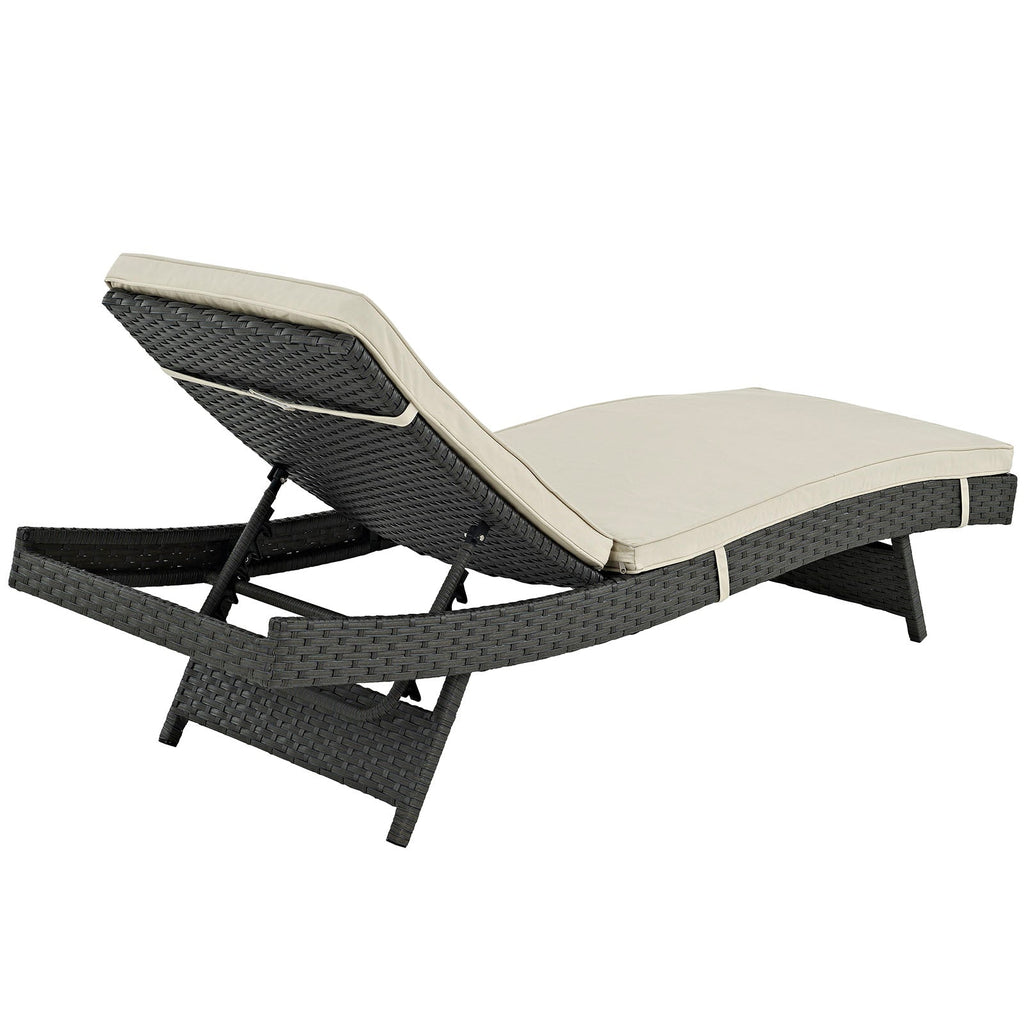 Sojourn Outdoor Patio Sunbrella¨ Chaise by Modway