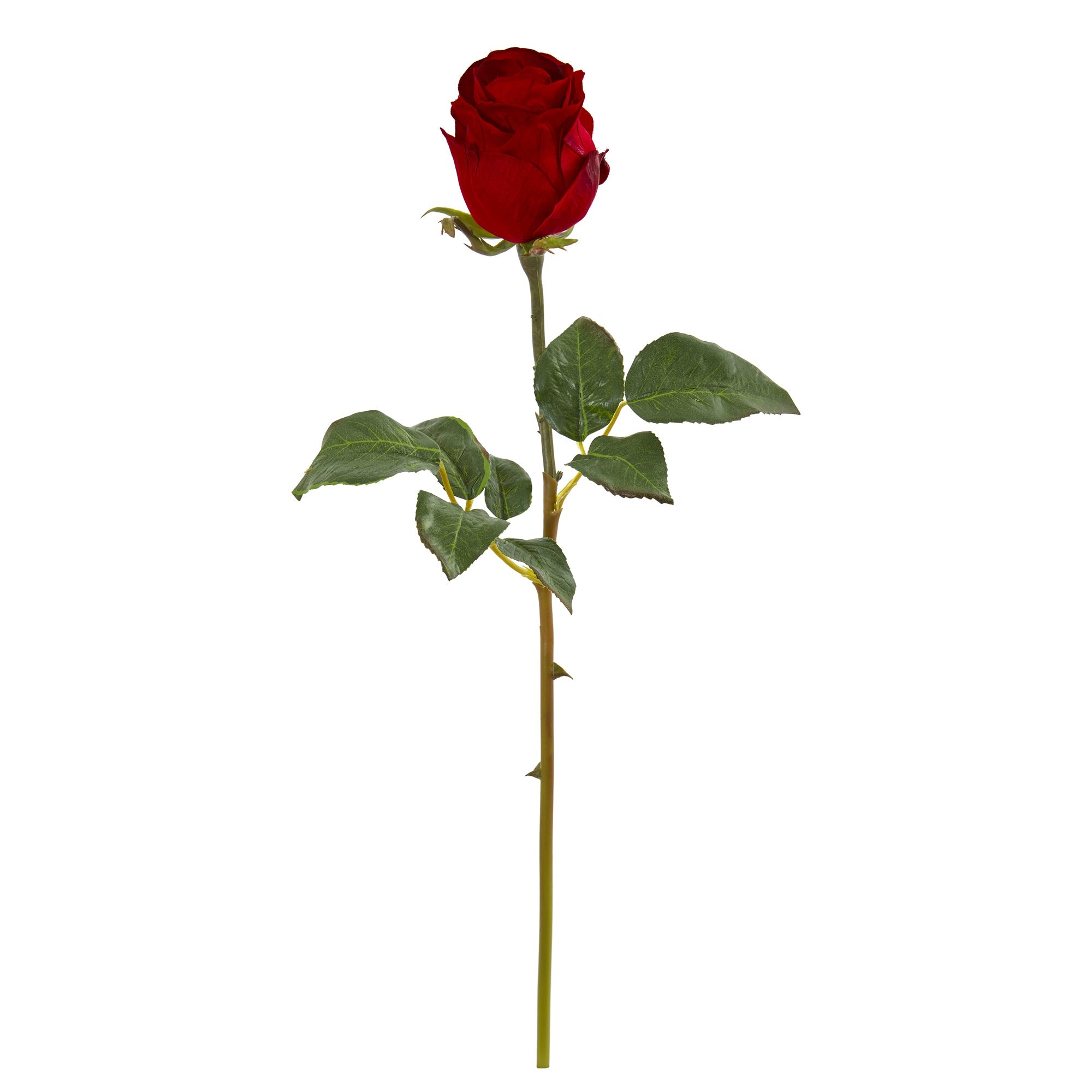 21" Rose Bud Artificial Flower (Set of 6)