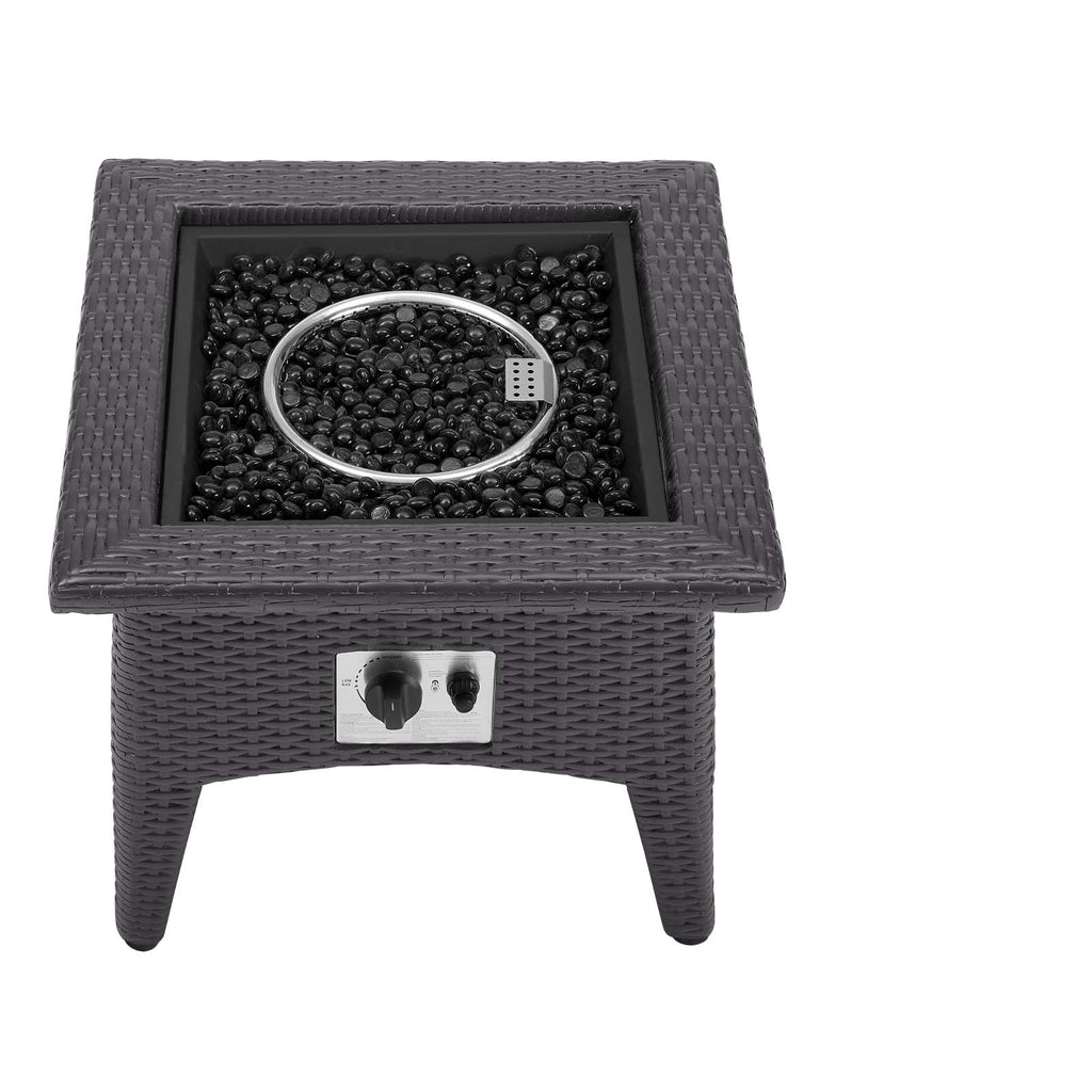 Vivacity Outdoor Patio Fire Pit Table by Modway