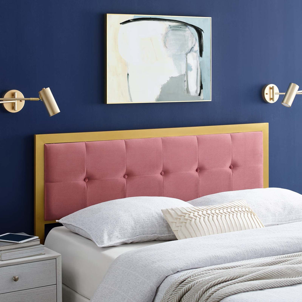Teagan Tufted Performance Velvet King Headboard by Modway