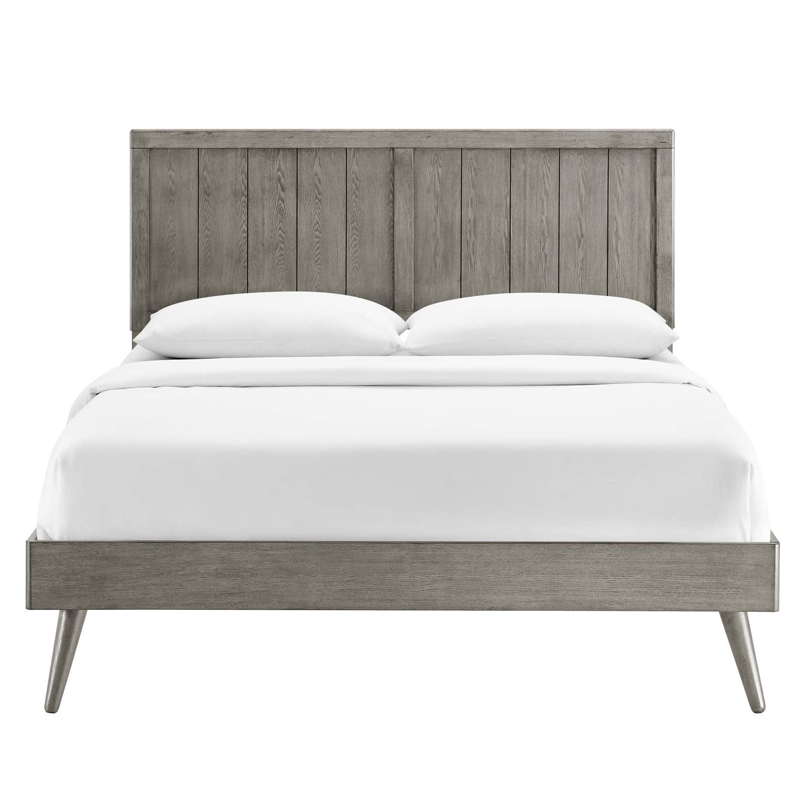Alana Wood Twin Platform Bed With Splayed Legs by Modway