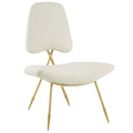 Ponder Performance Velvet Lounge Chair by Modway