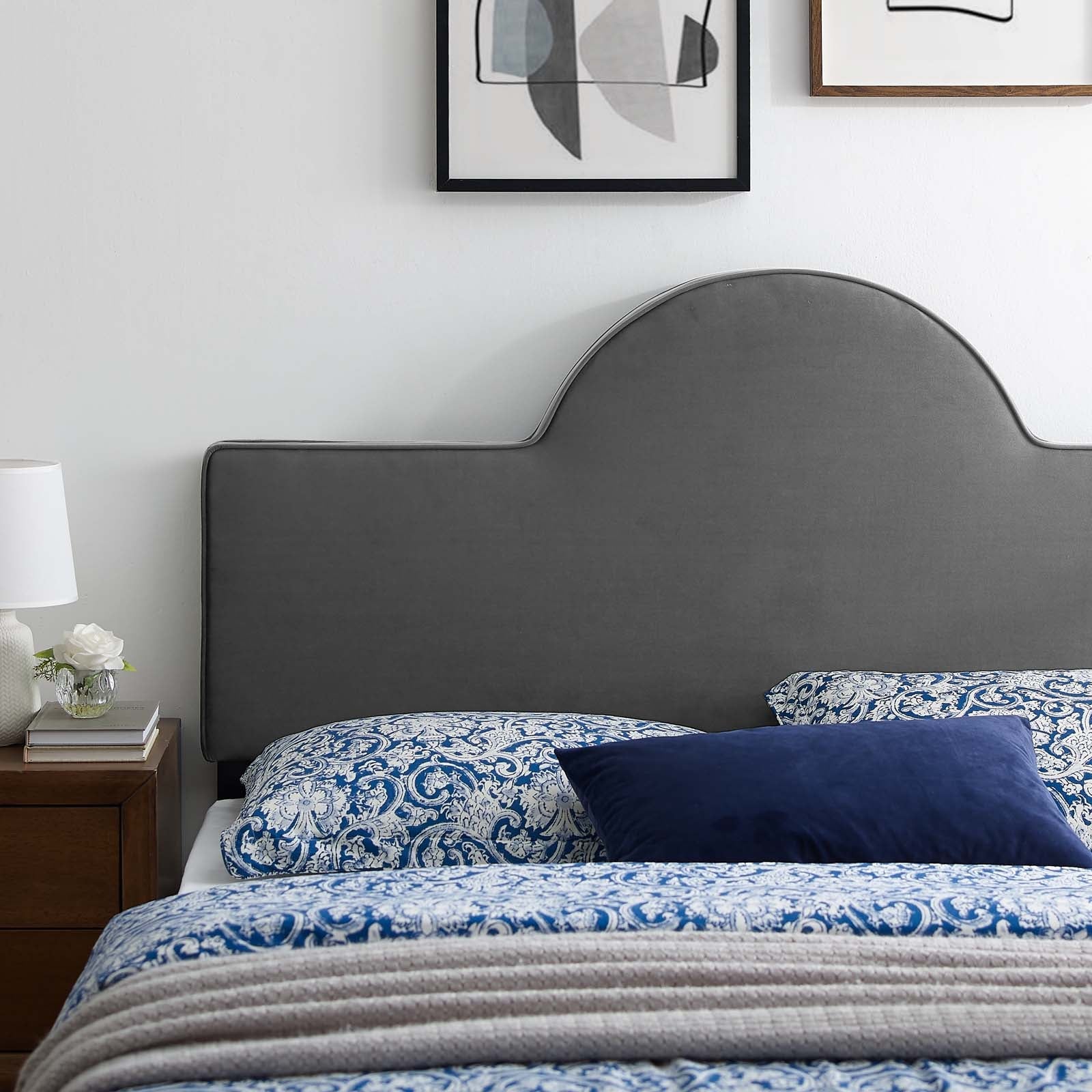 Dawn Performance Velvet Full/Queen Headboard by Modway
