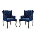 Realm Performance Velvet Armchair Set of 2 by Modway