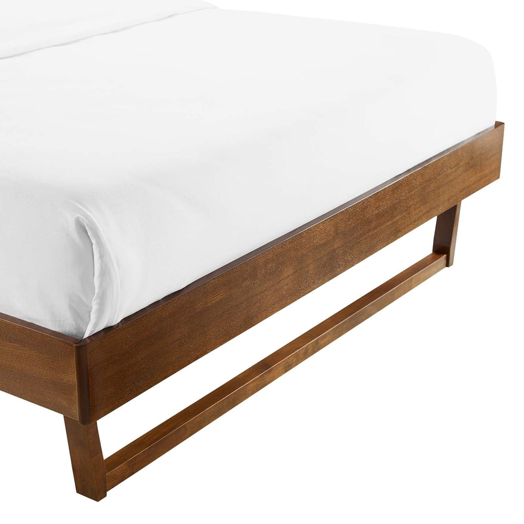Billie Wood Queen Platform Bed Frame by Modway