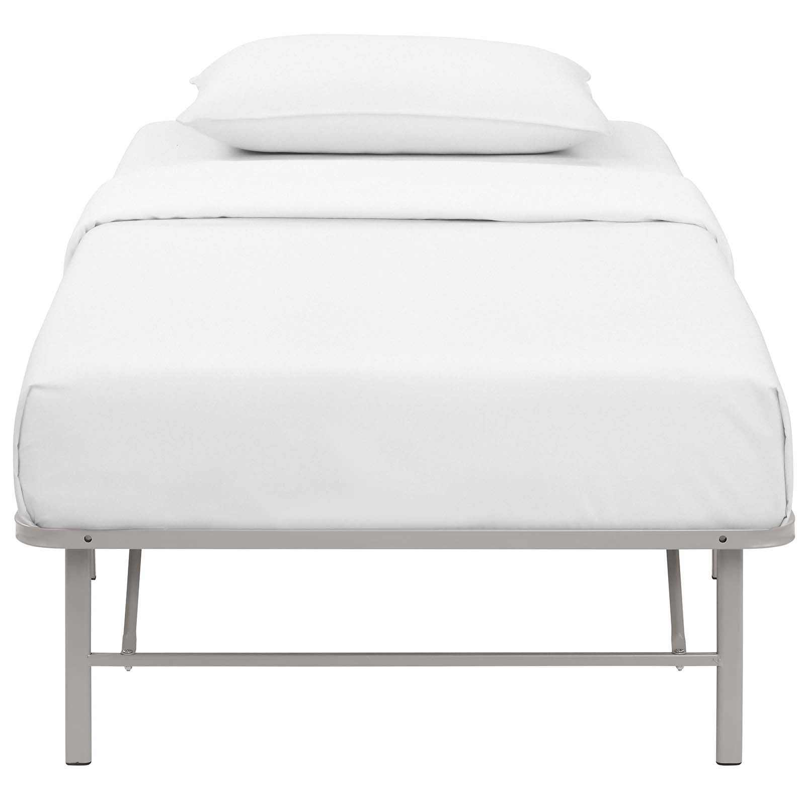 Horizon Stainless Steel Twin Bed Frame by Modway