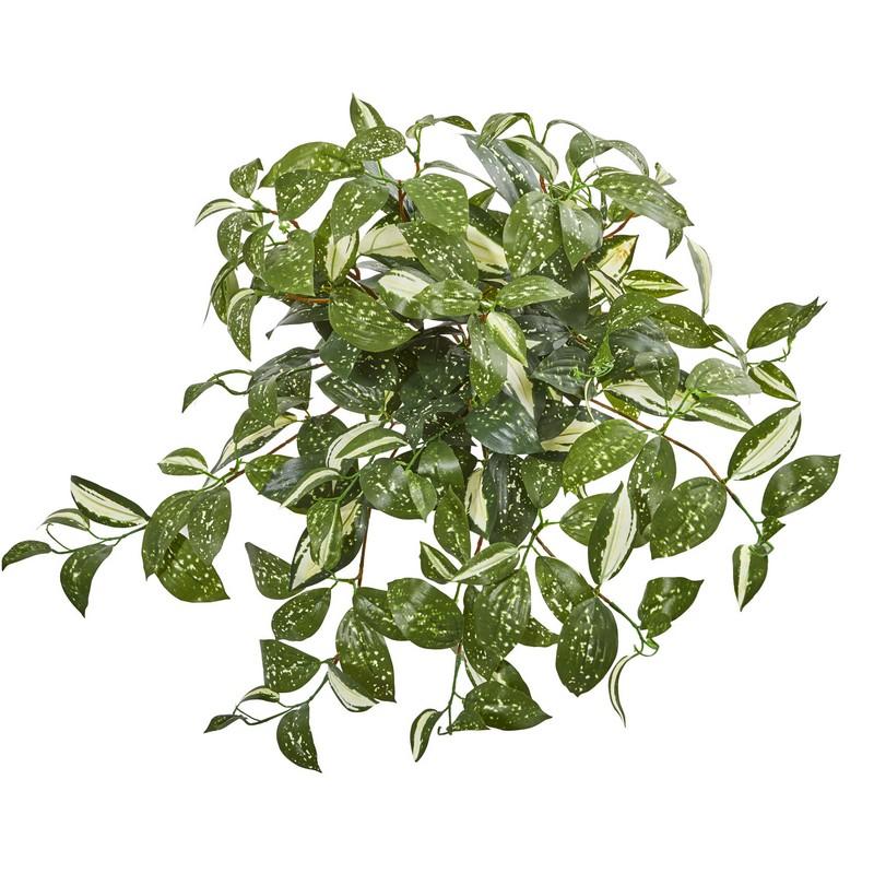 17"  Florida Beauty Hanging Artificial Plant (Set of 4)