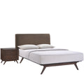 Tracy 2 Piece Queen Bedroom Set in Cappuccino Brow