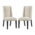 Baron Fabric Dining Chair Set of 2 by Modway