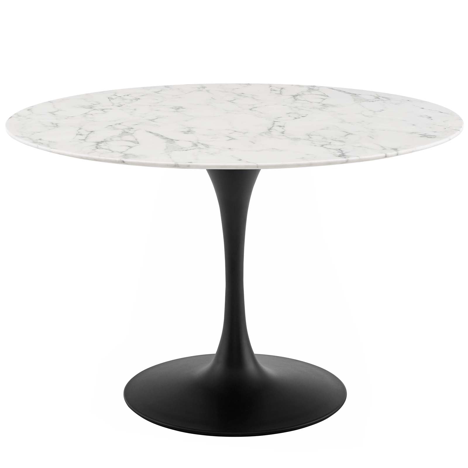 Lippa 48" Round Faux Marble Dining Table by Modway