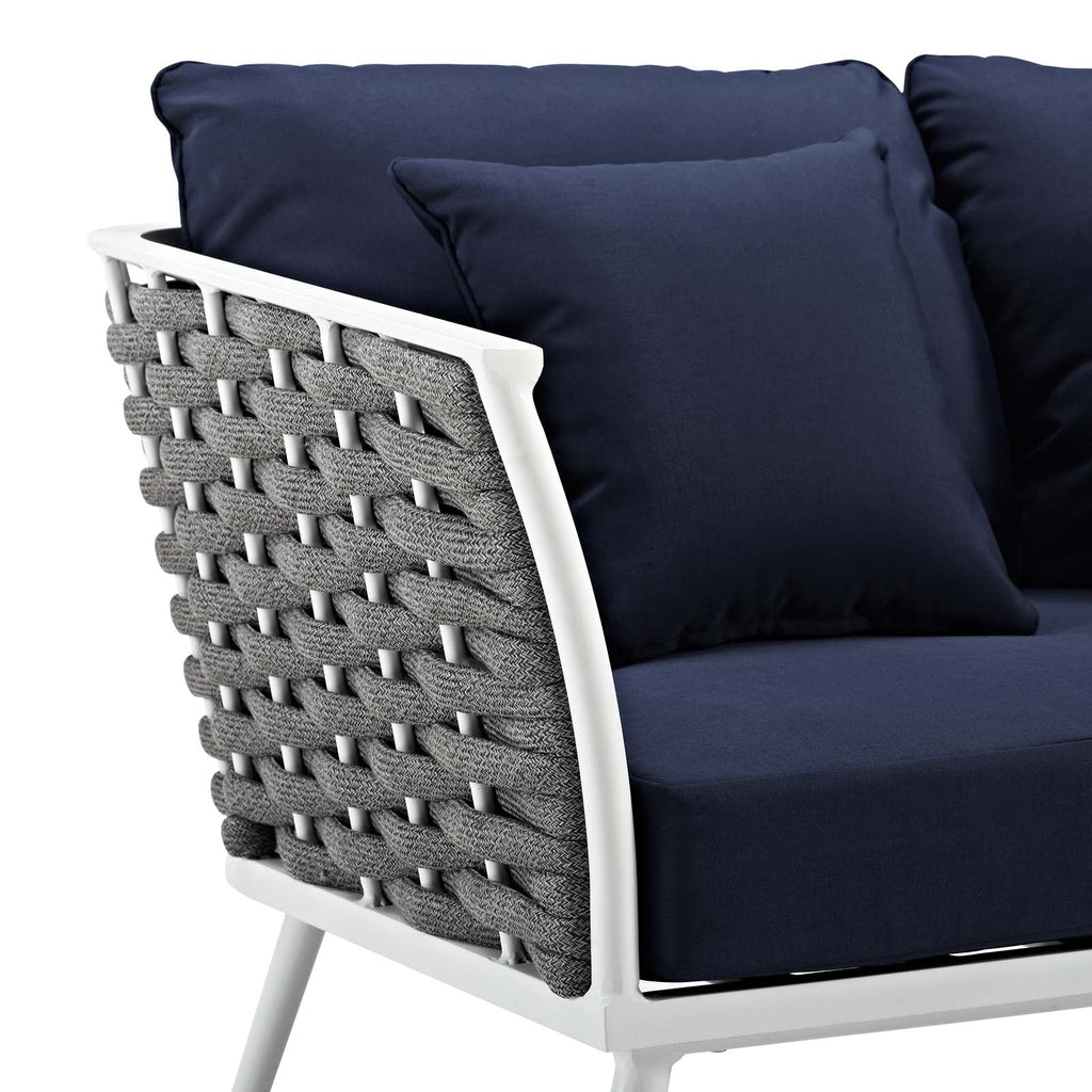 Stance Outdoor Patio Aluminum Sofa by Modway