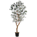 5' Dogwood Silk Tree 5019 By Nearly Natural