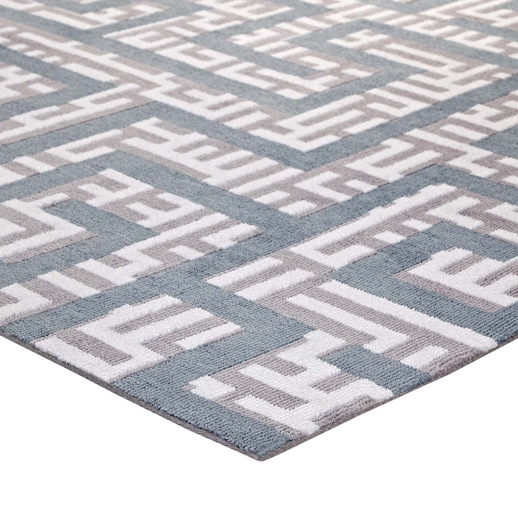 Nahia Geometric Maze 5x8 Area Rug by Modway